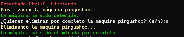 Detener y eliminar